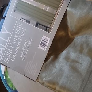 Brand new sage color curtain set